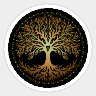 Celtic Tree of Life Yggdrasil Viking Norse Nature world Tree Sticker